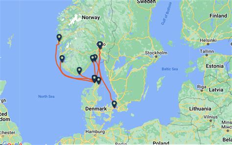 Danimarkadan norveç e nasıl gidilir